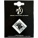 Pil - New Logo B&W Pin Badge Pil - New Logo B&W Pin Badge