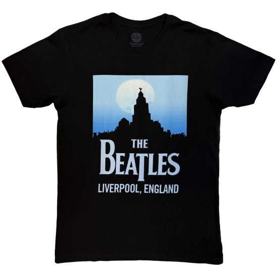The Beatles - Liverpool, England Uni Bl T-Shirt