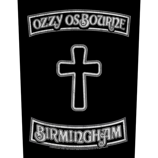 Ozzy Osbourne - Birmingham Back Patch