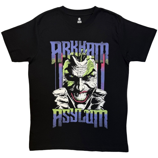 Joker - Arkham Asylum Uni Bl T-Shirt