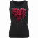 Spiral - Bleeding Heart - Ladies Razor Back Vest Spiral - Bleeding Heart - Ladies Razor Back Vest