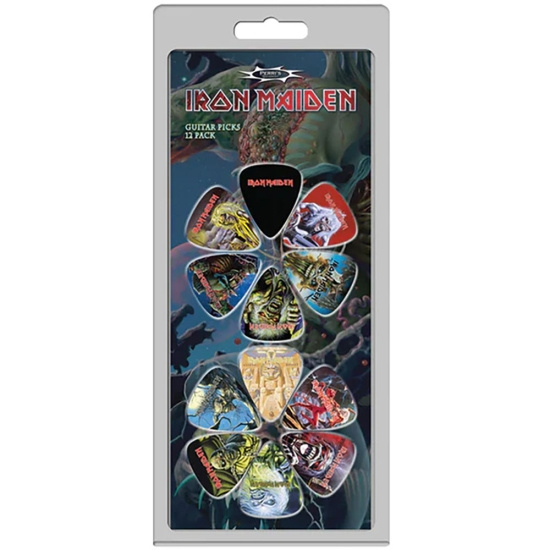 Iron Maiden - Album Covers 12-Pack Plectrum Pack