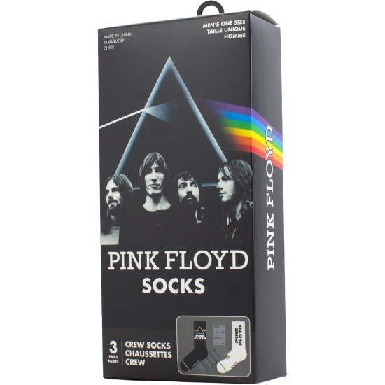 Pink Floyd - Logos Gift Box Uni 3-Pack Socks