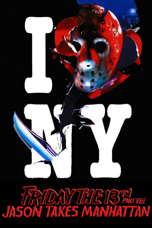 Movie Poster - Friday the 13th - I Love NY 91,5 x 61 cm
