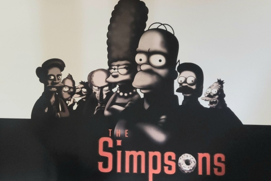 Movie Poster - Simpsons - Sopranos 91,5 x 61 cm