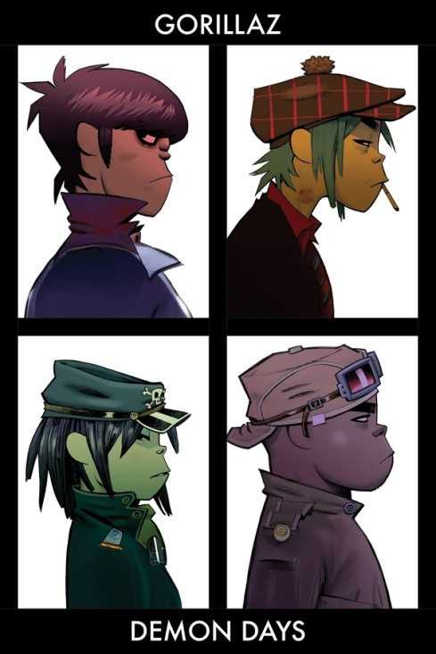 Gorillaz - Demon Days (91,5 X 61 Cm)
