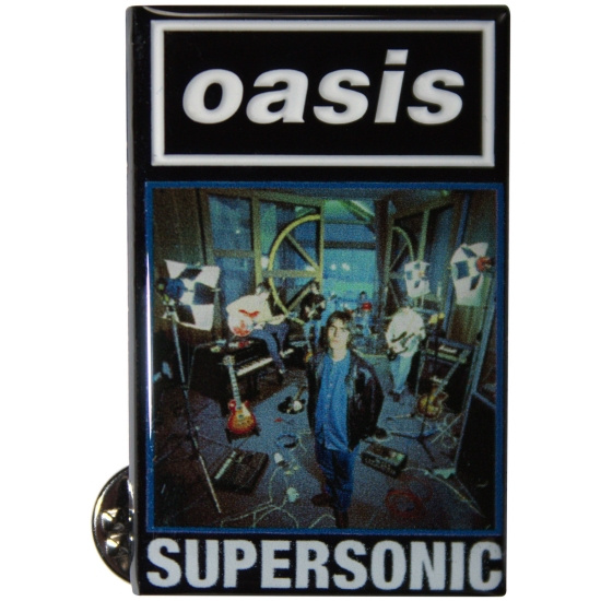 Oasis - Supersonic Single Pin Badge