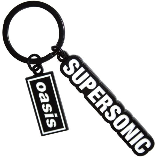 Oasis - Supersonic Decca Logo Charm Keychain