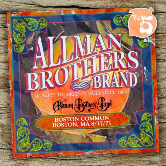 Allman Brothers Band The - Boston Commons 8-17-71