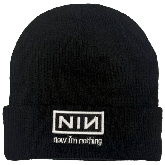 Nine Inch Nails - Now I'm Nothing Bl Beanie Hat