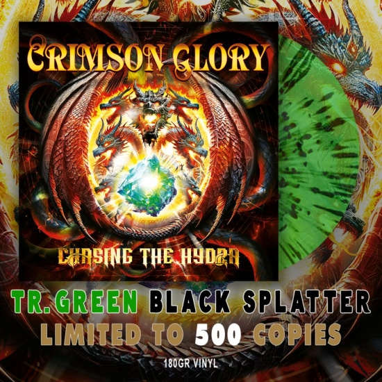Crimson Glory - Chasing The Hydra (Green/Black Spla