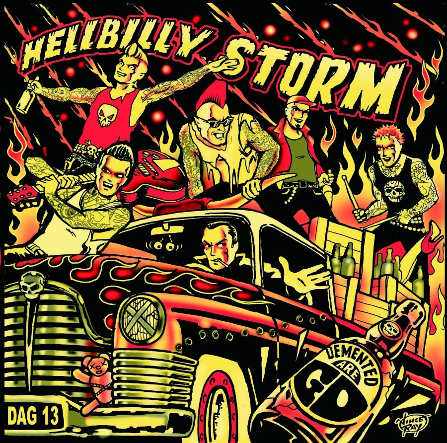 Demented Are Go - Hellbilly Storm (Bone Vinyl Lp)