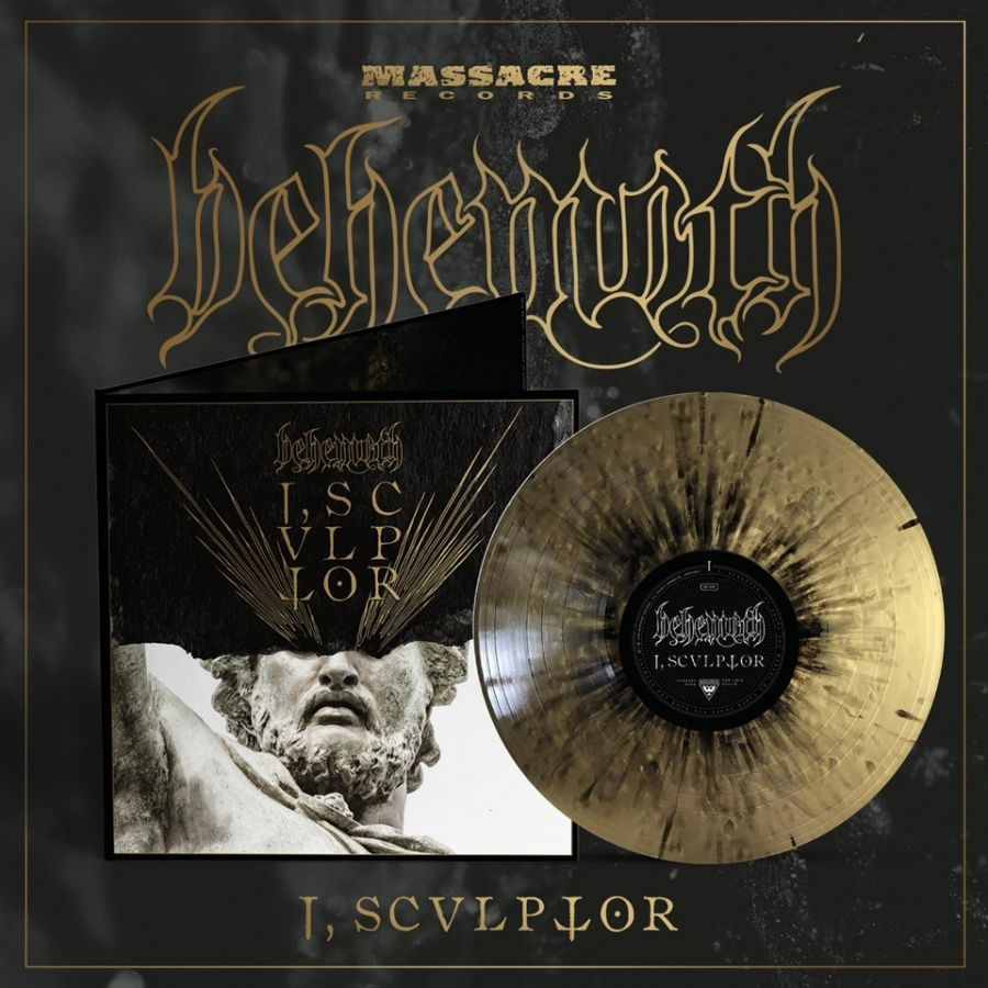Behemoth - I, Sculptor (Gold With Black Splatt