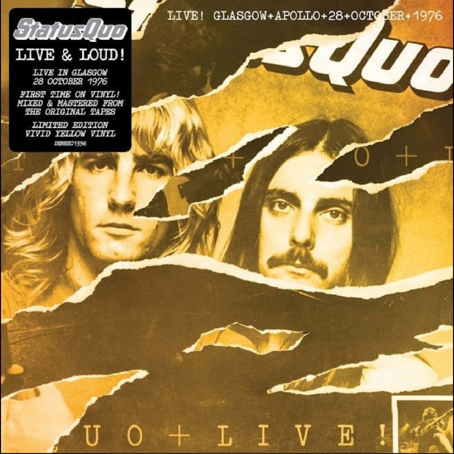 Status Quo - Live In Glasgow 28Th October 1976 (Color 2LP)