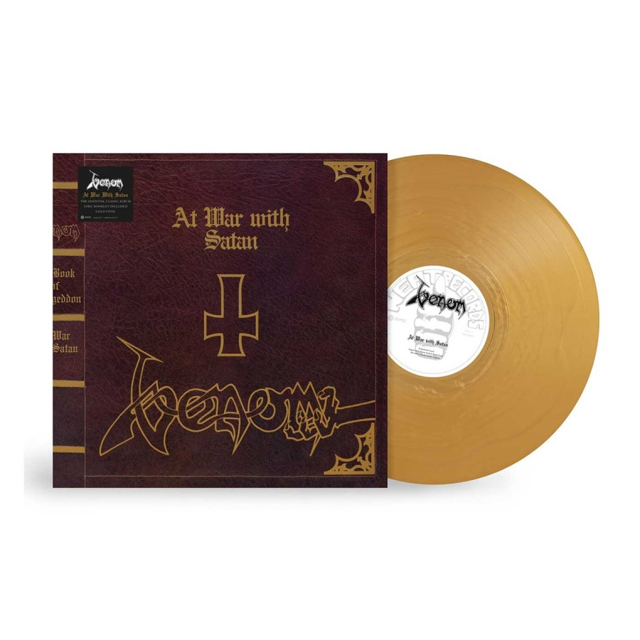 Venom - At War With Satan (Gold Vinyl LP)