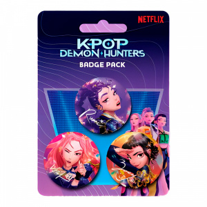 K-Pop Demon Hunters - Pack 3 Badges