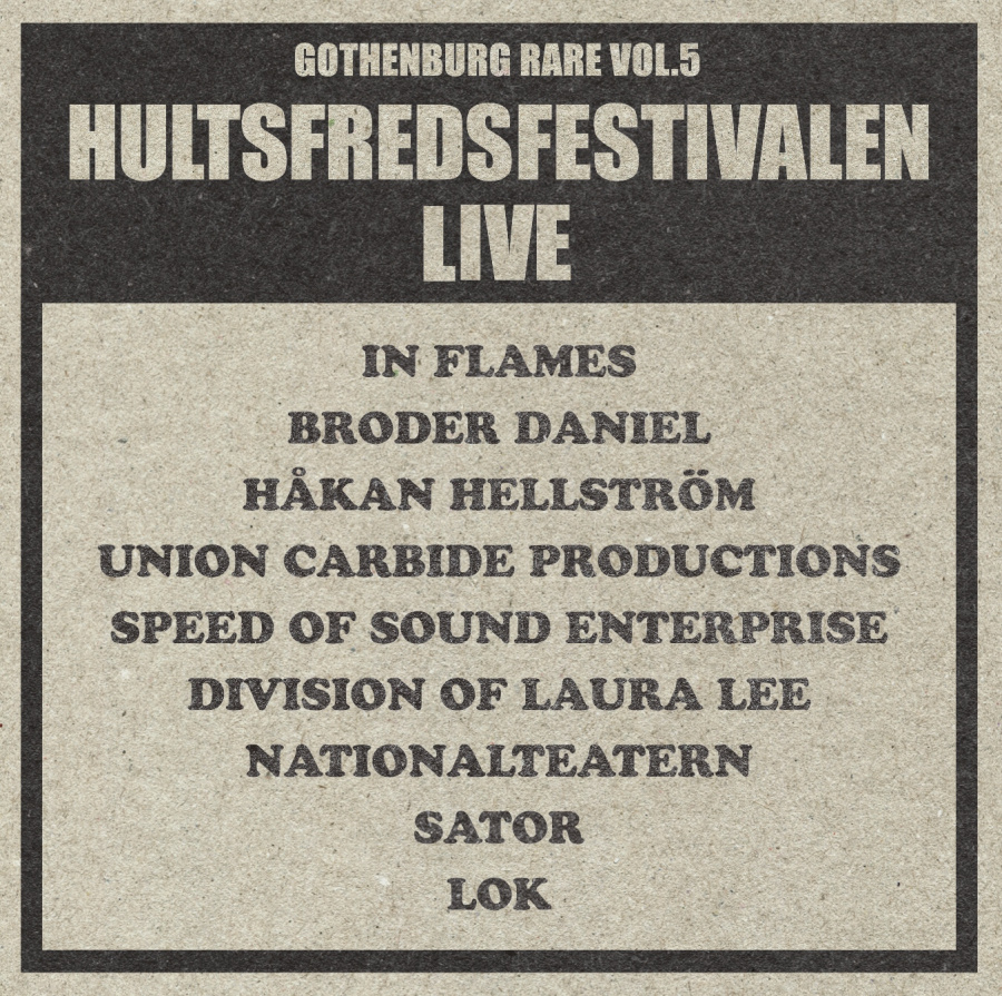 Various - Gothenburg Rare Vol. 5 - Live At Hultsfredsfestivalen 
