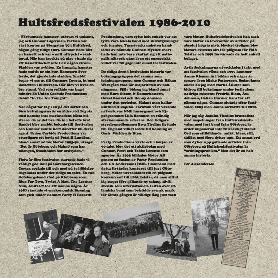 Various - Gothenburg Rare Vol. 5 - Live At Hultsfredsfestivalen 
