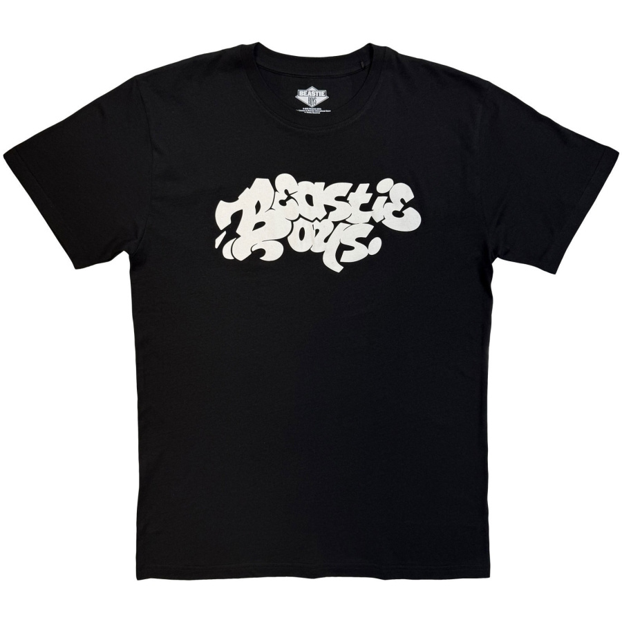Beastie Boys - Tag Logo Mono Uni Bl T-Shirt