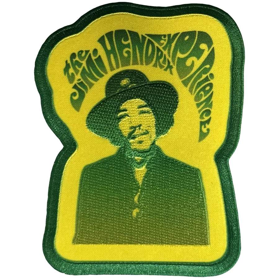 Jimi Hendrix - Jimi & Swirl Logo Woven Patch
