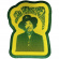 Jimi Hendrix - Jimi & Swirl Logo Woven Patch Jimi Hendrix - Jimi & Swirl Logo Woven Patch