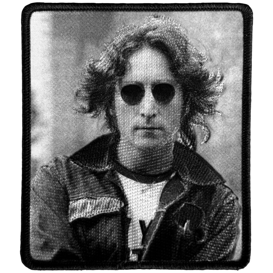 John Lennon - Nyc Close Up Printed Patch
