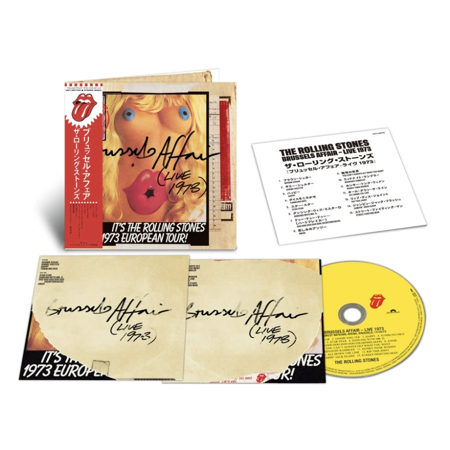 The Rolling Stones - Brussels Affair (Live 1973) (Shm-Cd