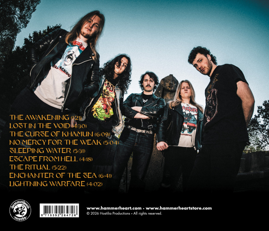 Hostilia - The Curse Of Khamun (CD)