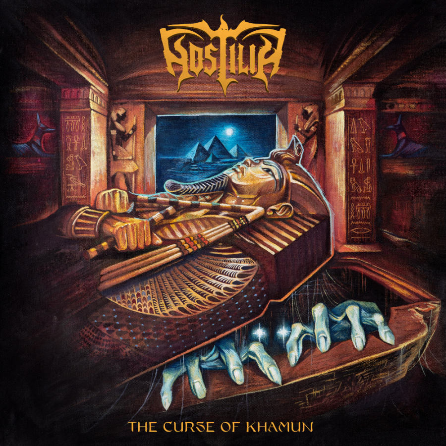 Hostilia - The Curse Of Khamun (Black Vinyl LP)