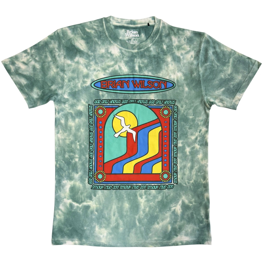 Brian Wilson - God Only Knows Uni Green Dipdye T-Shirt