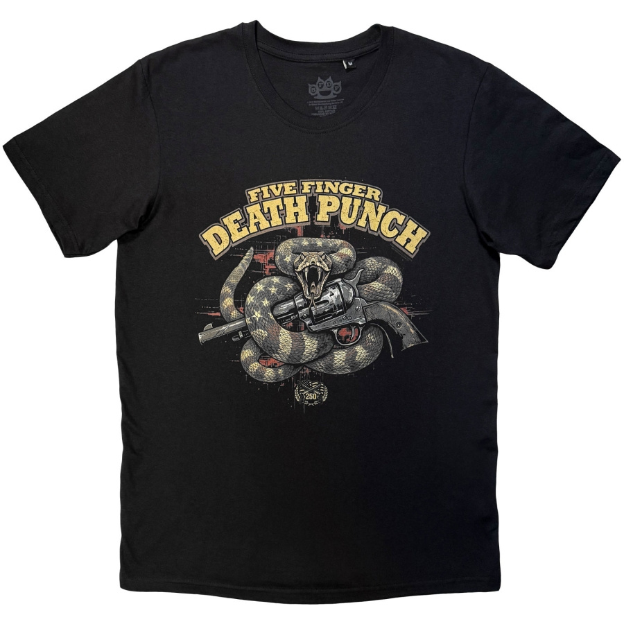 Five Finger Death Punch - Rattlesnake Uni Bl T-Shirt