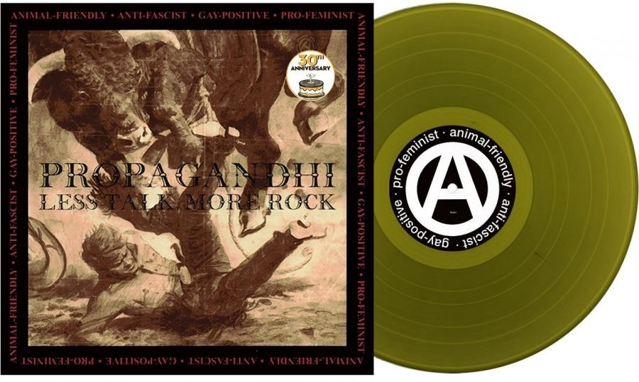 Propagandhi - Less Talk, More Rock (Olive Green V