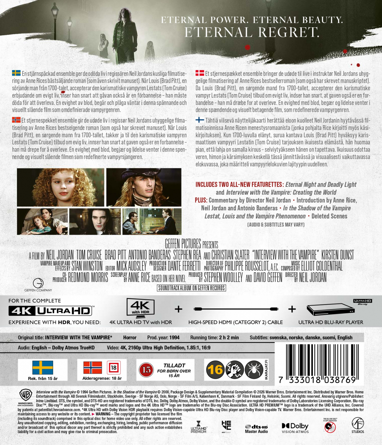 Movie - Interview With The Vampire (4K UHD)
