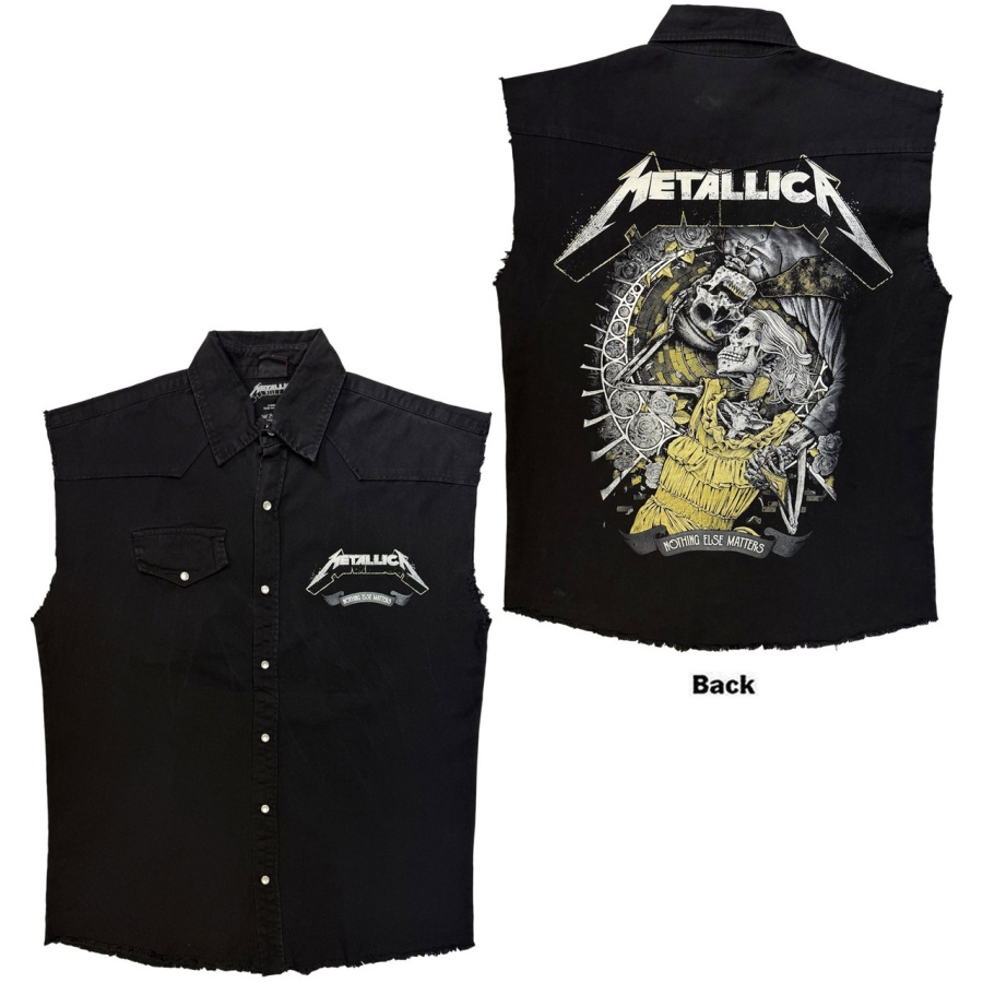 Metallica - Nothing Else Matters - Sleeveless Worker Shirt