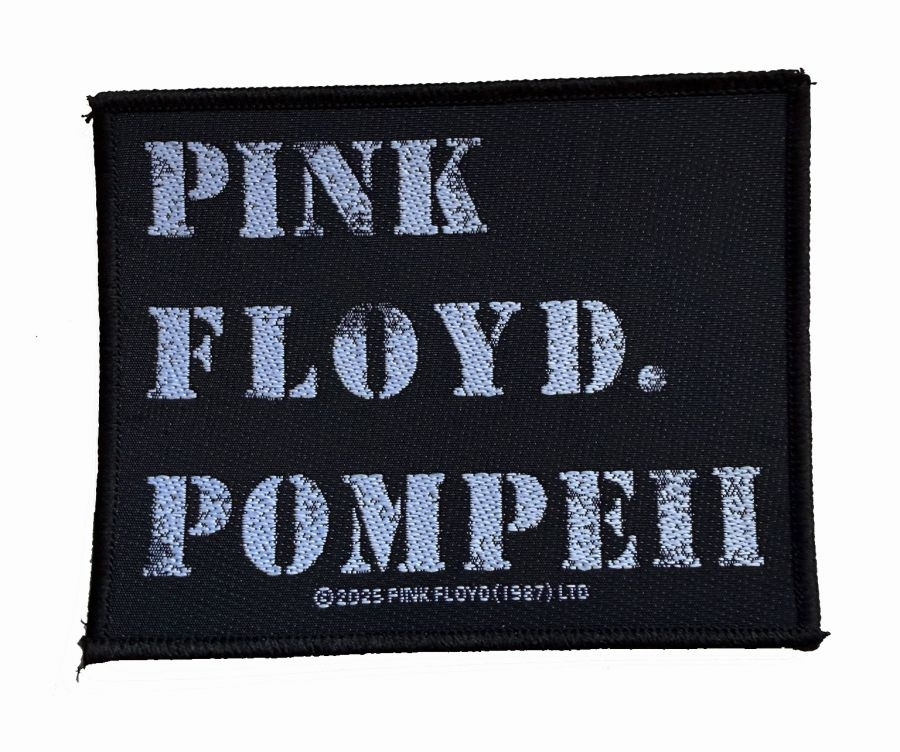 Pink Floyd - Patch Stencil Logo (7,9 Cm X 10 Cm)
