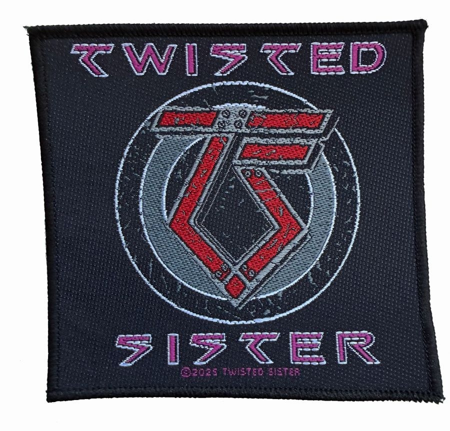 Twisted Sister - Patch Logo (9,8 Cm X 10,1 Cm)