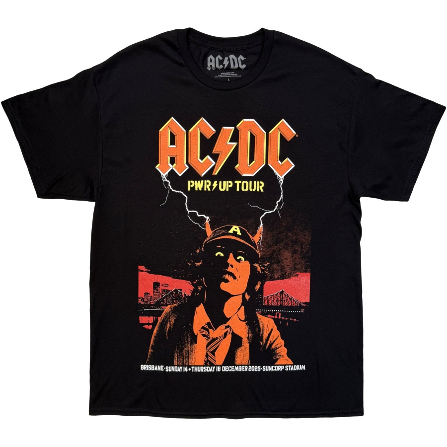 Ac/Dc - Brisbane Uni Bl T-Shirt