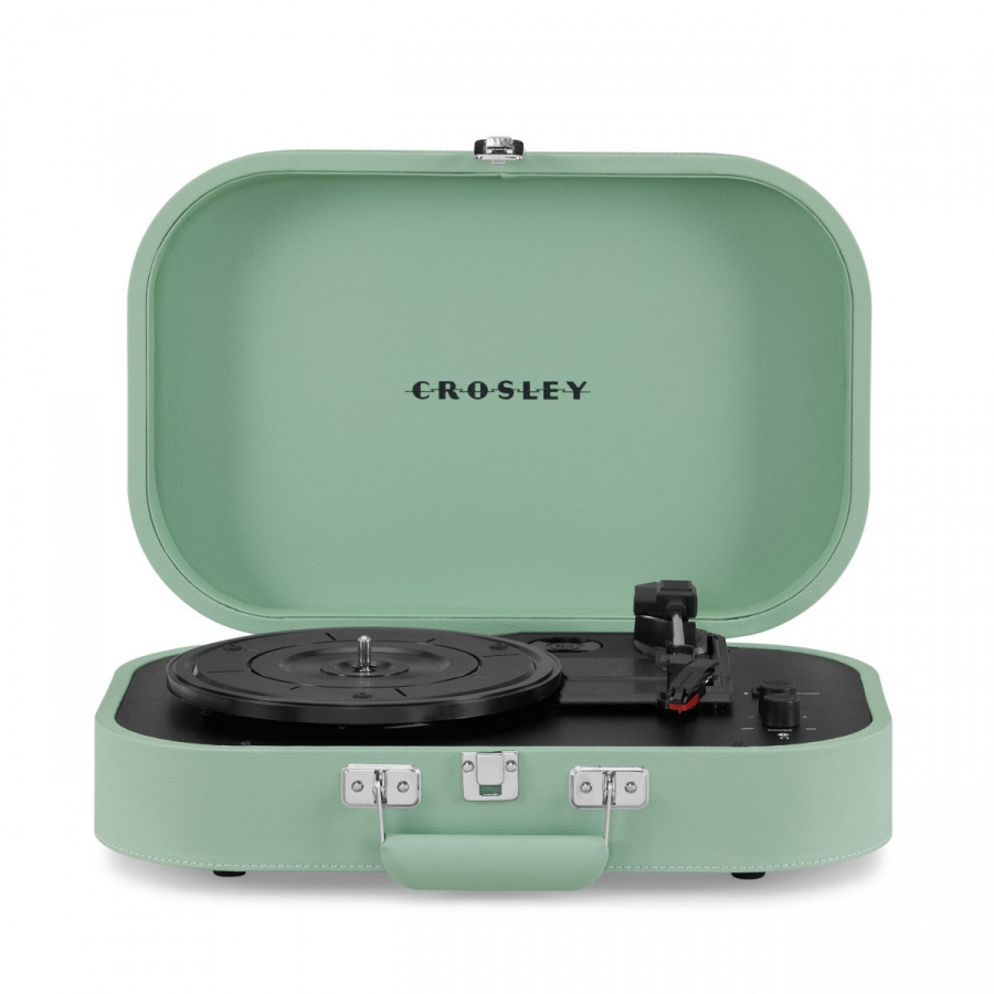 Vinylspelare - Discovery Portable Turntable (Seafoam)