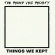 Sound Veil Society - Things We Kept Sound Veil Society - Things We Kept