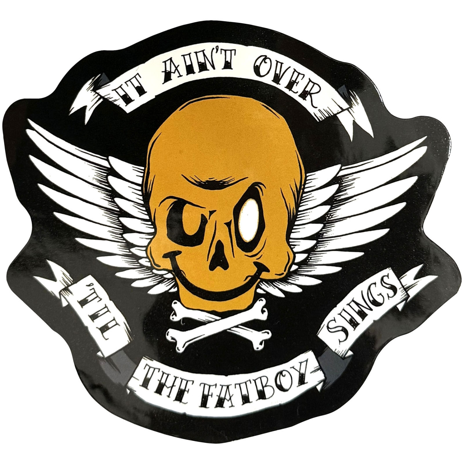Fatboy Slim - Skull Sticker