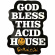 Fatboy Slim - God Bless Sticker Fatboy Slim - God Bless Sticker