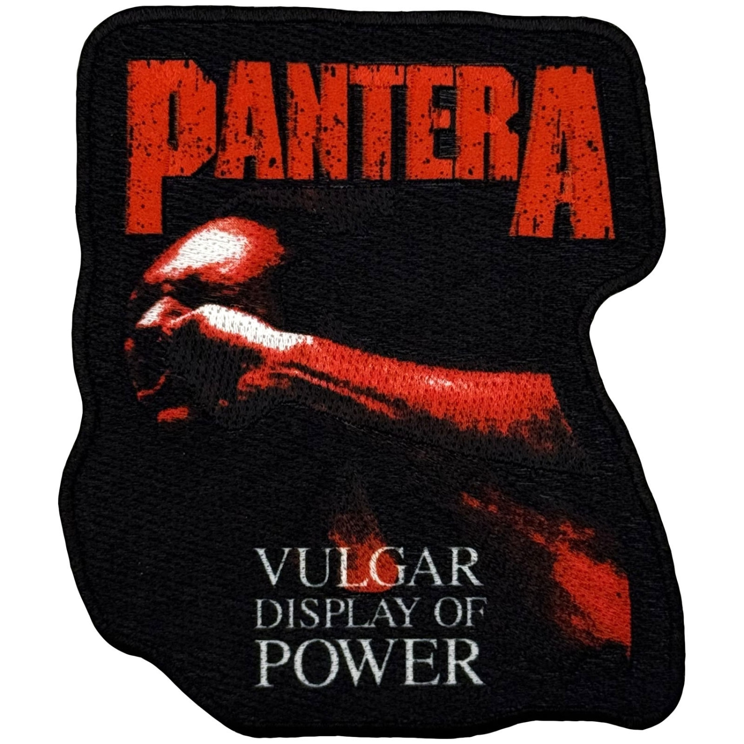 Pantera - Red Vulgar Woven Patch