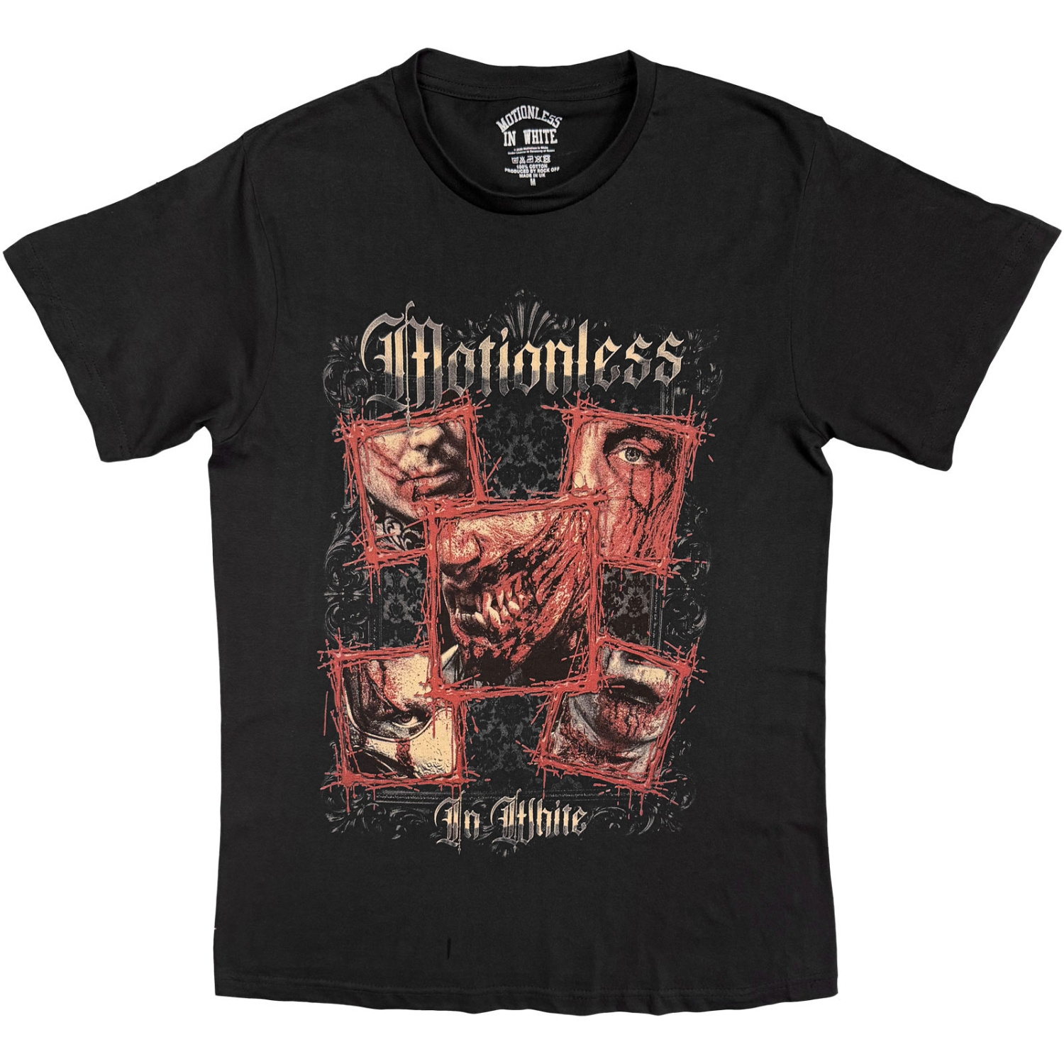 Motionless In White - Torn In Time Uni Bl T-Shirt