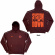 System Of A Down - Dusseldorf Event Tour 26 Uni Maroon Hoodie System Of A Down - Dusseldorf Event Tour 26 Uni Maroon Hoodie
