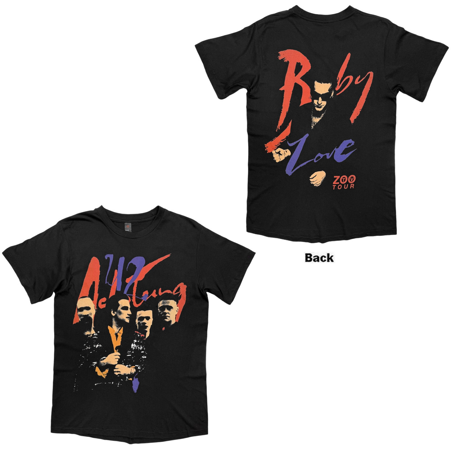 U2 - Achtung Baby Zoo Tv Tour Uni Bl T-Shirt