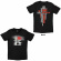 U2 - War Guitars & Red Flag Uni Bl T-Shirt U2 - War Guitars & Red Flag Uni Bl T-Shirt