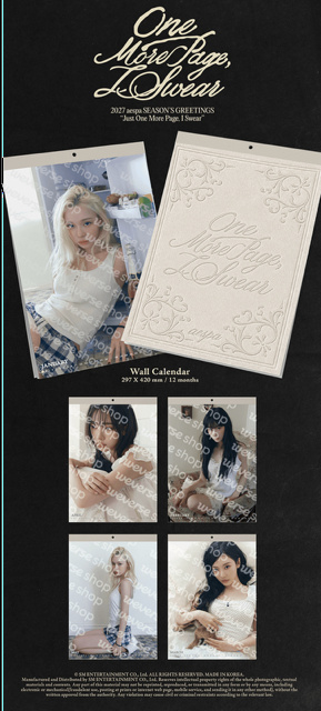 Aespa - 2027 Seasons Greetings (Wall Calendar)
