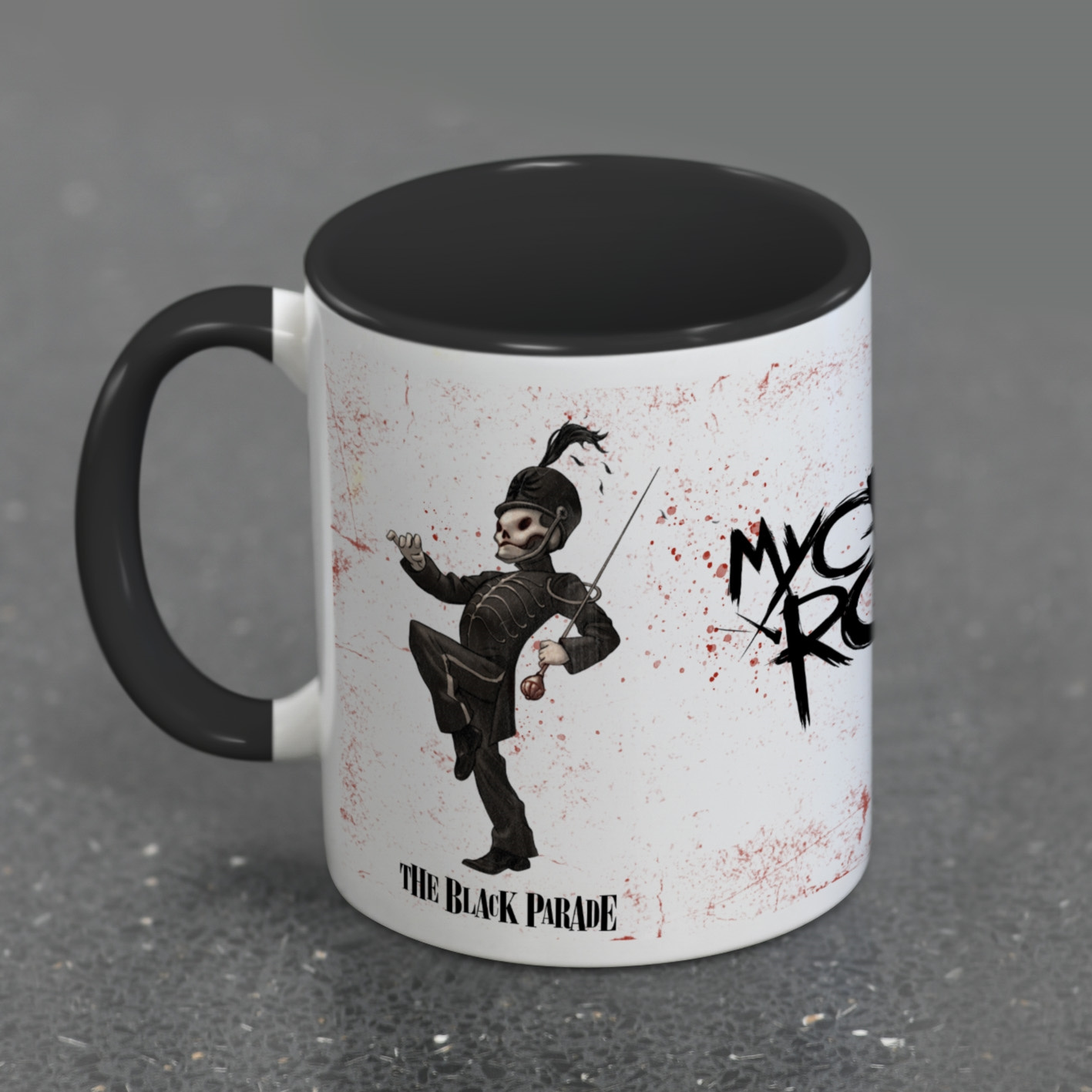 My Chemical Romance  - Black Parade Black Coloured Inner Pod Mug