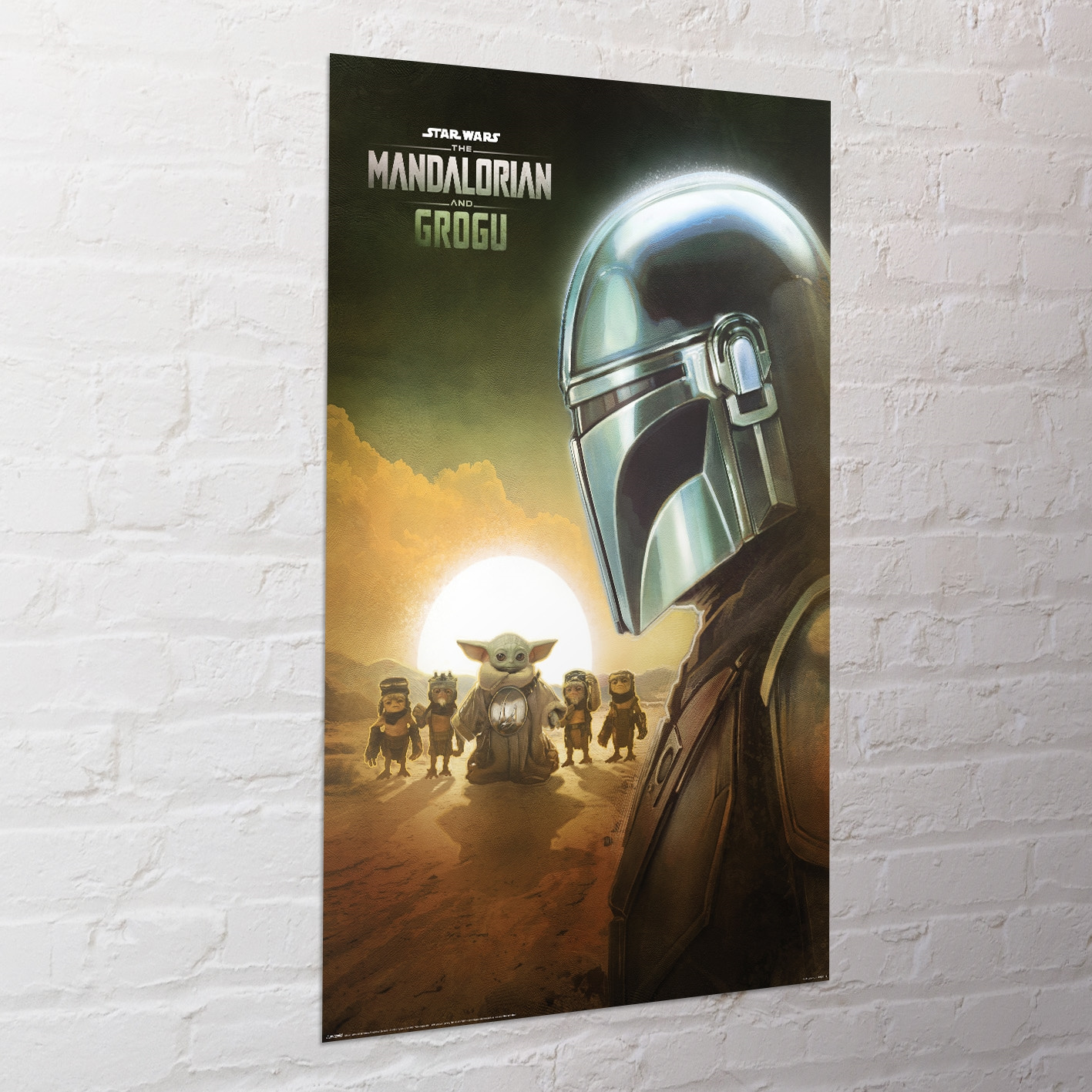 The Mandalorian - Grogu (Sunset) Maxi Poster 91,5 X 61 Cm