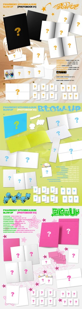 P1Harmony - Blow Up (Photobook Ver.) (Random Ver.)
